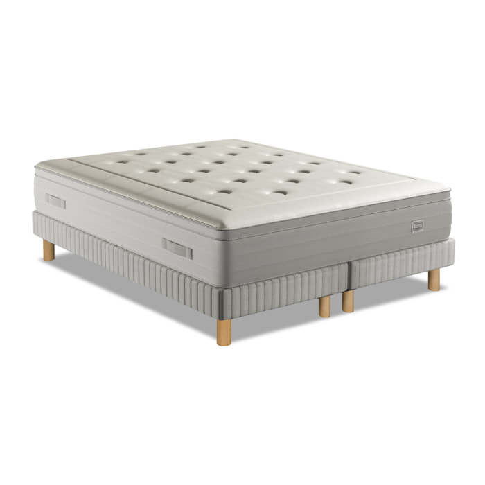 Ensemble REFLEXION matelas H33 Hybride, ferme, 2 sommiers