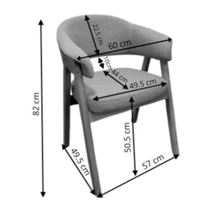 Chaise Jonte rose Kare Design