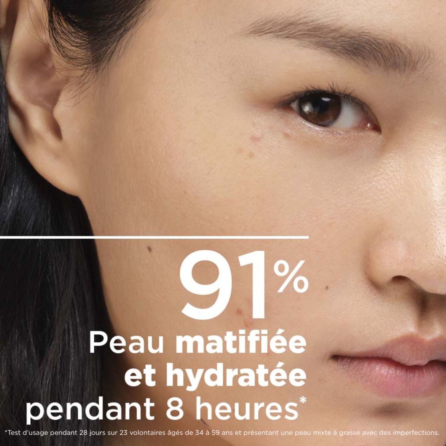 Sébium Mat Control - Soin Hydratant Anti-Brillance - Peaux Sensibles Mixtes à Grasses 30 ml