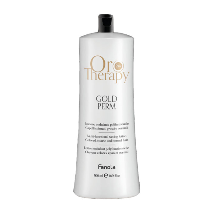 FANOLA Oro Therapy Gold Perm Lozione Ondulante Polifunzionale 500ml