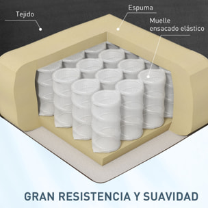 Sillón de Masaje Sillón Relax Reclinable con Mando a Distancia 2 Zonas de Masaje Bolsillo Lateral y Tapizado en Tejido de Ante 78x83x101 cm Negro