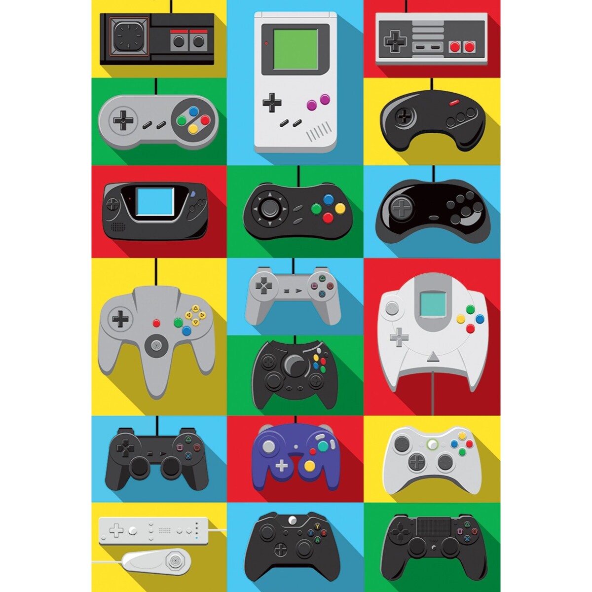 Affiche - Legendary Controllers - Olivier Bourdereau