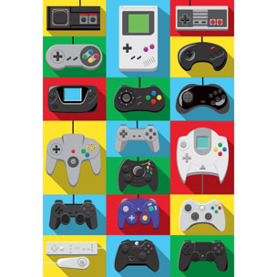 Affiche - Legendary Controllers - Olivier Bourdereau
