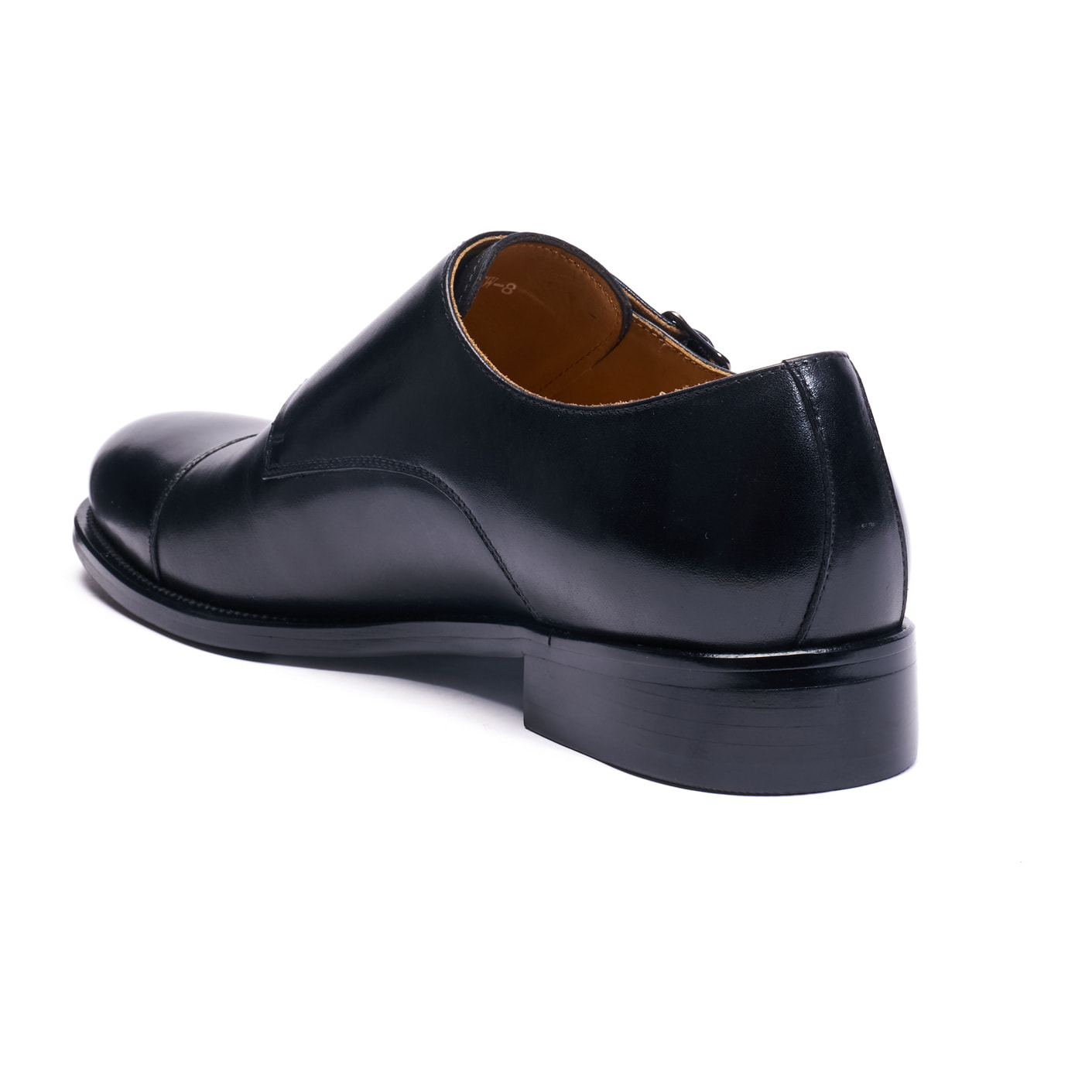 Monk strap British Passport Nero