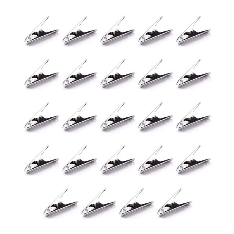 Lot de 144 pinces à linge en inox MSV
