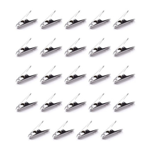 Lot de 144 pinces à linge en inox MSV