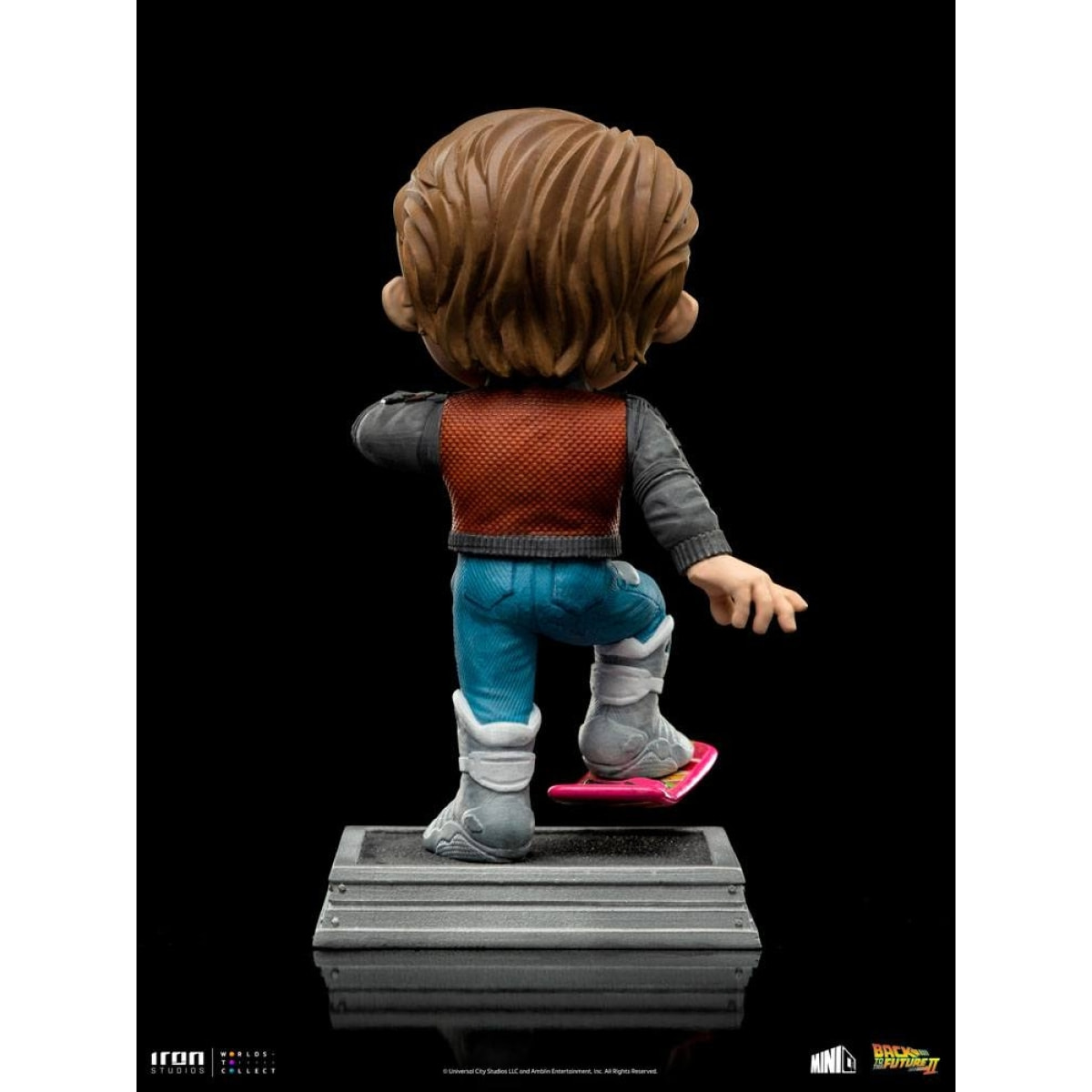 Ritorno Al Futuro Ii Mini Co. Figura Marty Mcfly 14 Cm Iron Studios