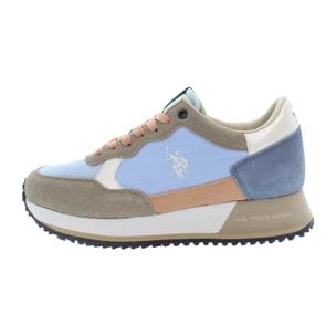 U.S. Polo Assn. - Sneakers SACHA002W4ST1 in camoscio per donna