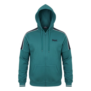 Tuta Uomo LONSDALE Cotone Felpato Zip Cappuccio