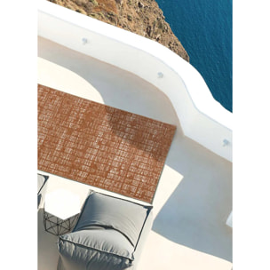 VELVET Alfombra de exterior abstracta cobre, varias medidas disponibles.