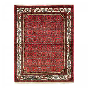 Tapis d'orient au motif oriental, noué main en laine, EKEMALA