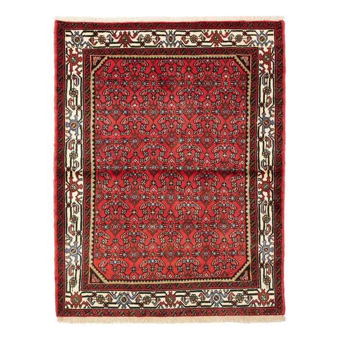 Tapis d'orient au motif oriental, noué main en laine, EKEMALA