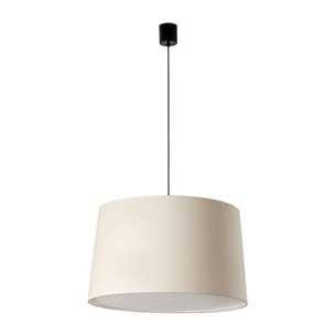 WINDSOR Lampe suspension noir/lin