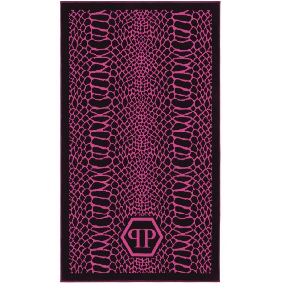 PHILIPP PLEIN Toalla de gimnasio PYTHON BEACH