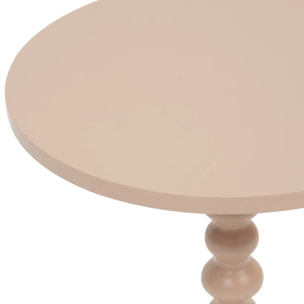 Table d'appoint "Alix" noisette 50x38x38cm