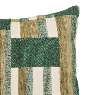 Coussin Calix vert Kaki 50x30cm