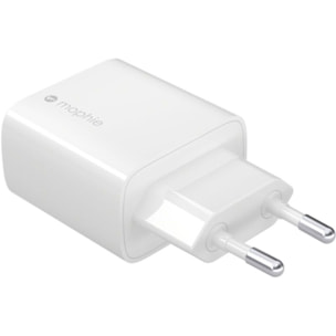 Chargeur USB C MOPHIE 30W GaN Blanc