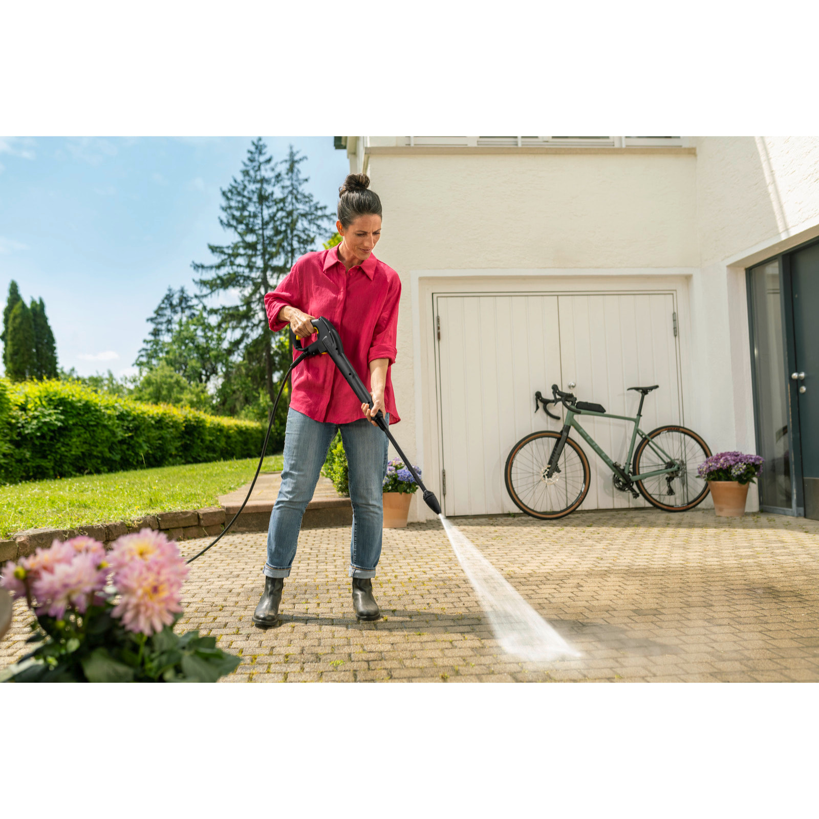 Nettoyeur haute pression Karcher K 5 Classic Car& Home - 145 bars - brosse terrasse - brosse rotative