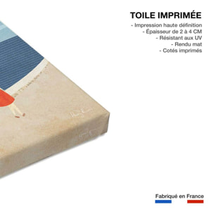 Tableau ville budapest  Toile imprimée