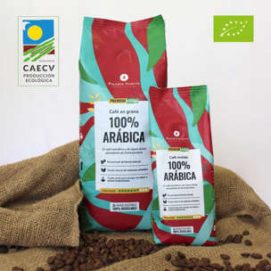 Café en grano Eco 100% Arábica Planeta Huerto 1 Kg