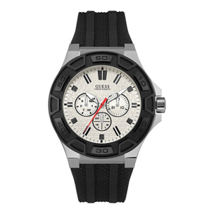 Reloj Guess W0674G3 Hombre Analogico Cuarzo con Correa de Caucho