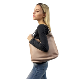 Bolso de hombro Cheval Firenze Alkes Rosa Empolvado