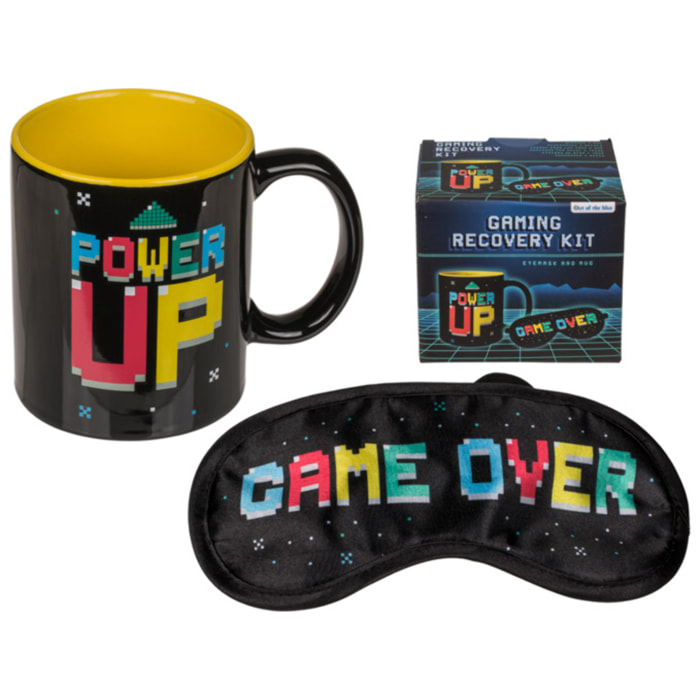 Set Tazza Power Up e Maschera da Notte Game Over Out Of The Blue