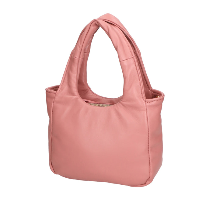 Borsa a mano da donna - Modello Virna - Vera Pelle - 17.0 x 24.0 x 8.0 cm