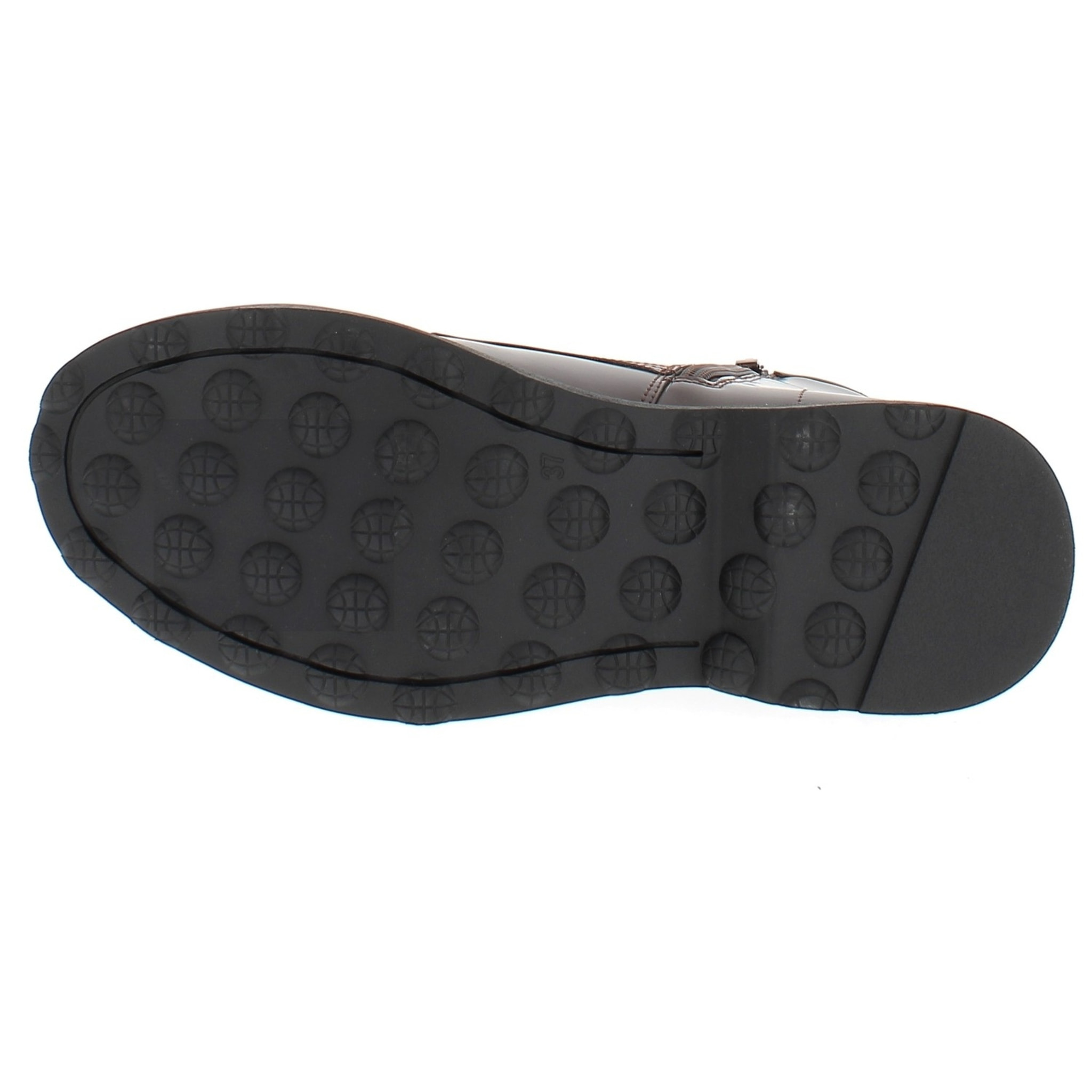 Armata di Mare Scarpe Donna Stivaletti Casual con Zip Laterale AMD W52C63 Brown