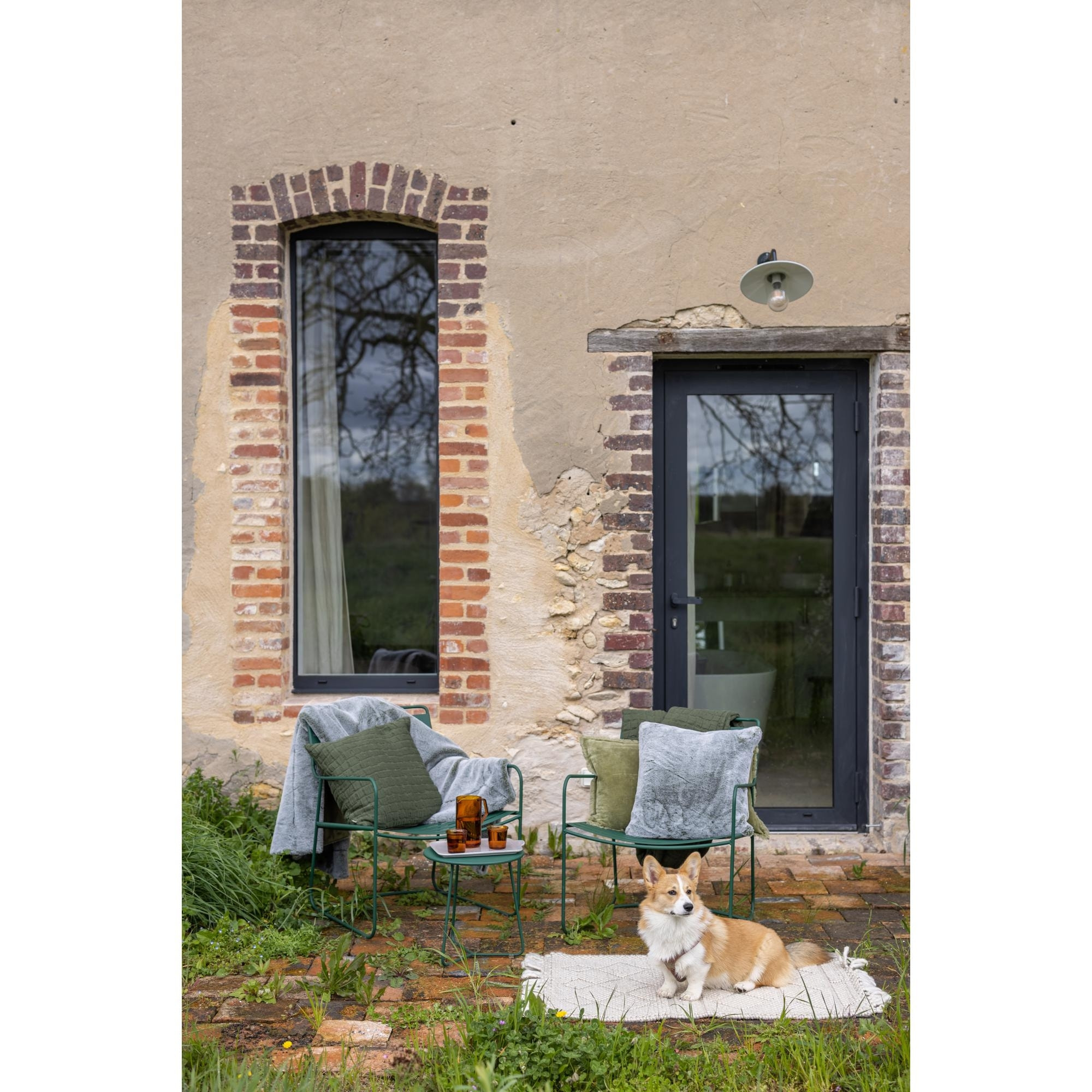 Coussin uni Fara