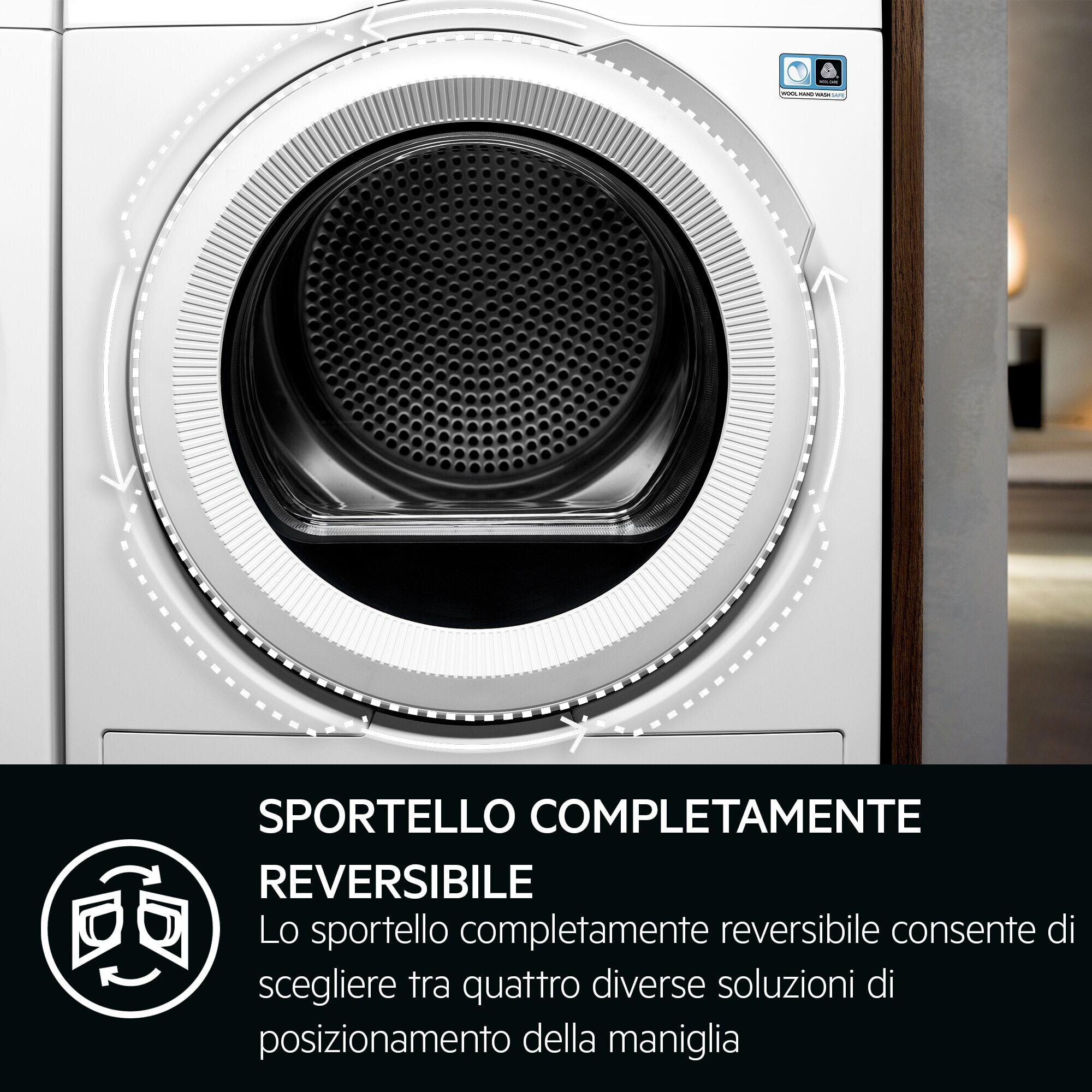 AEG Asciugatrice Serie 8000 AbsoluteCare 8 kg TR8D83GW