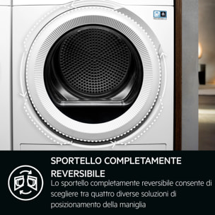 AEG Asciugatrice Serie 8000 AbsoluteCare 8 kg TR8D83GW