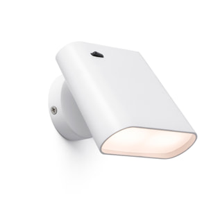 AUREA Lampe applique blanche