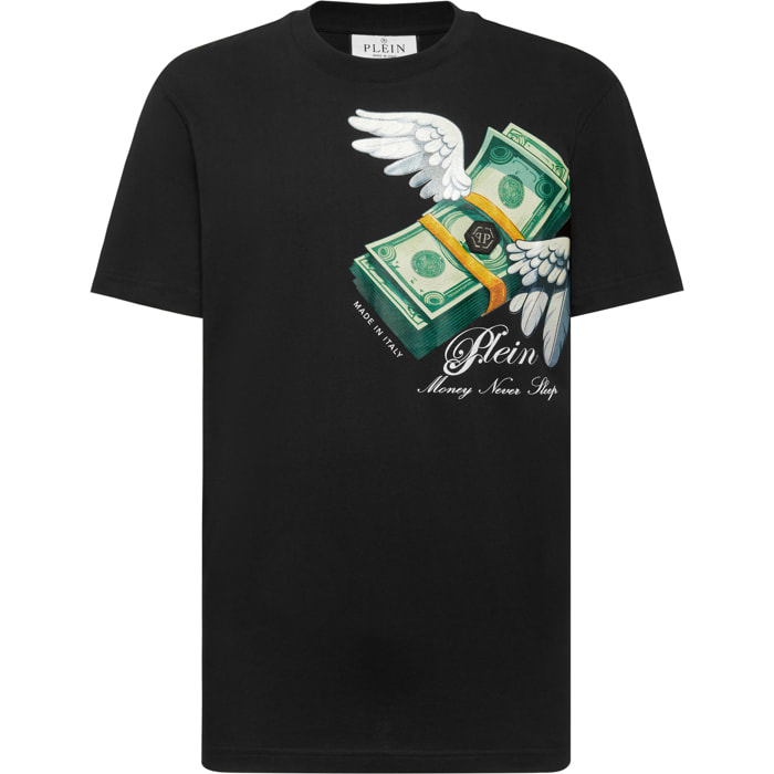 PHILIPP PLEIN T-Shirt Round Neck Ss MONEY