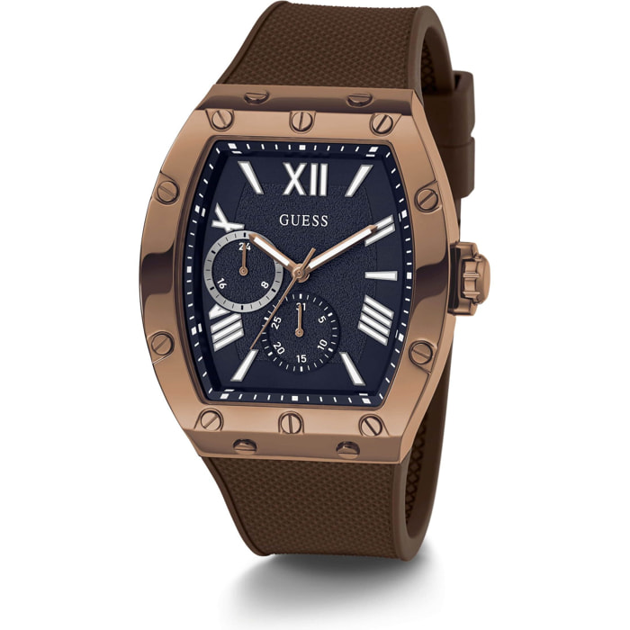 Reloj Guess GW0568G1 Hombre Analogico Cuarzo con Correa de Silicona