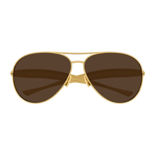 Gafas de Sol Bottega Veneta BV1305S-007 de Metal Unisex 64 mm