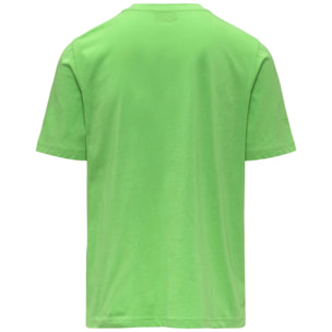 T-Shirts & Top Kappa Uomo Logo Wave 140 Verde