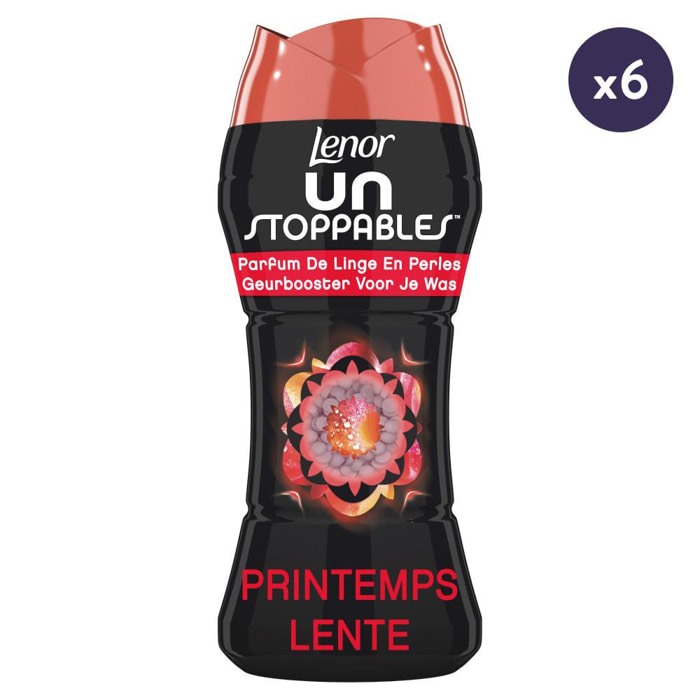 6x16 Lavages Printemps, Parfum de Linge Lenor Unstoppables 224g