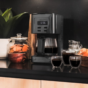 Cecotec Cafetera de Goteo Coffee 56 Time 800W de Potencia Programa tu café Acero