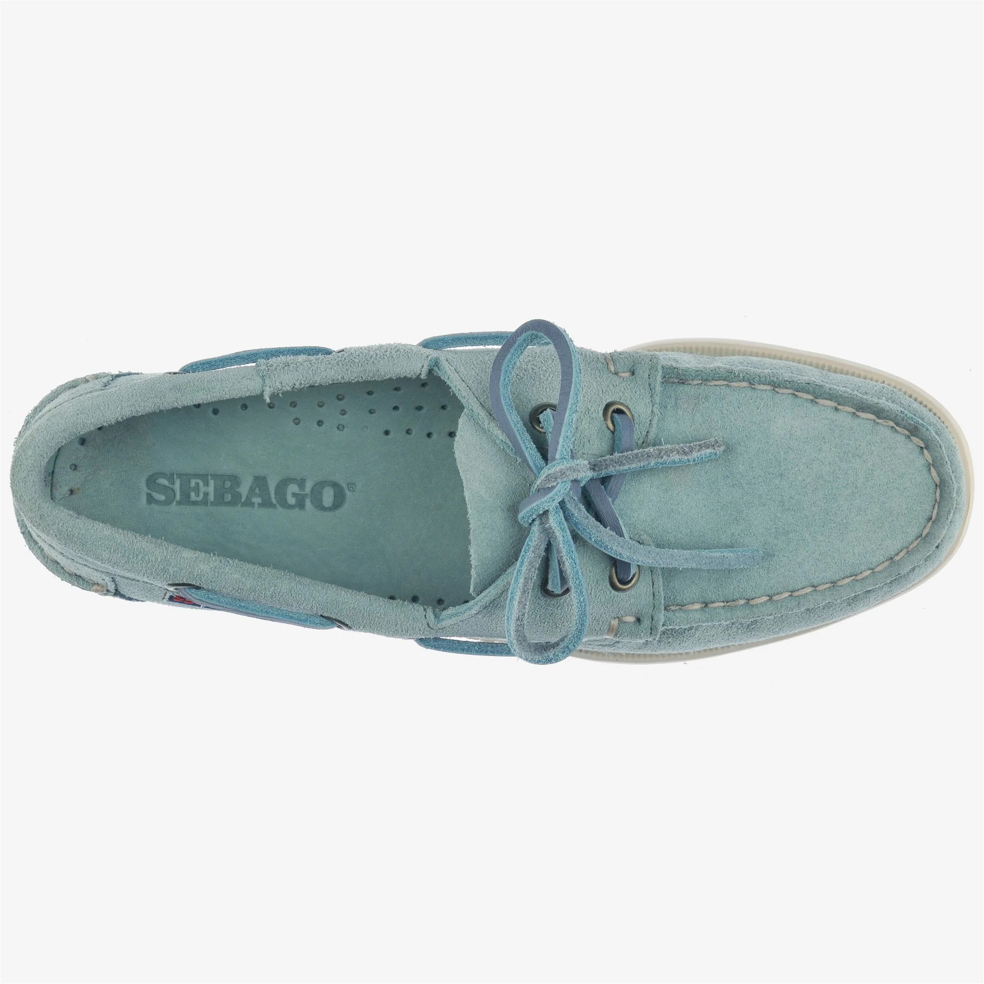 Sebago - Docksides Donna Verde - Portland Flesh Out Woman
