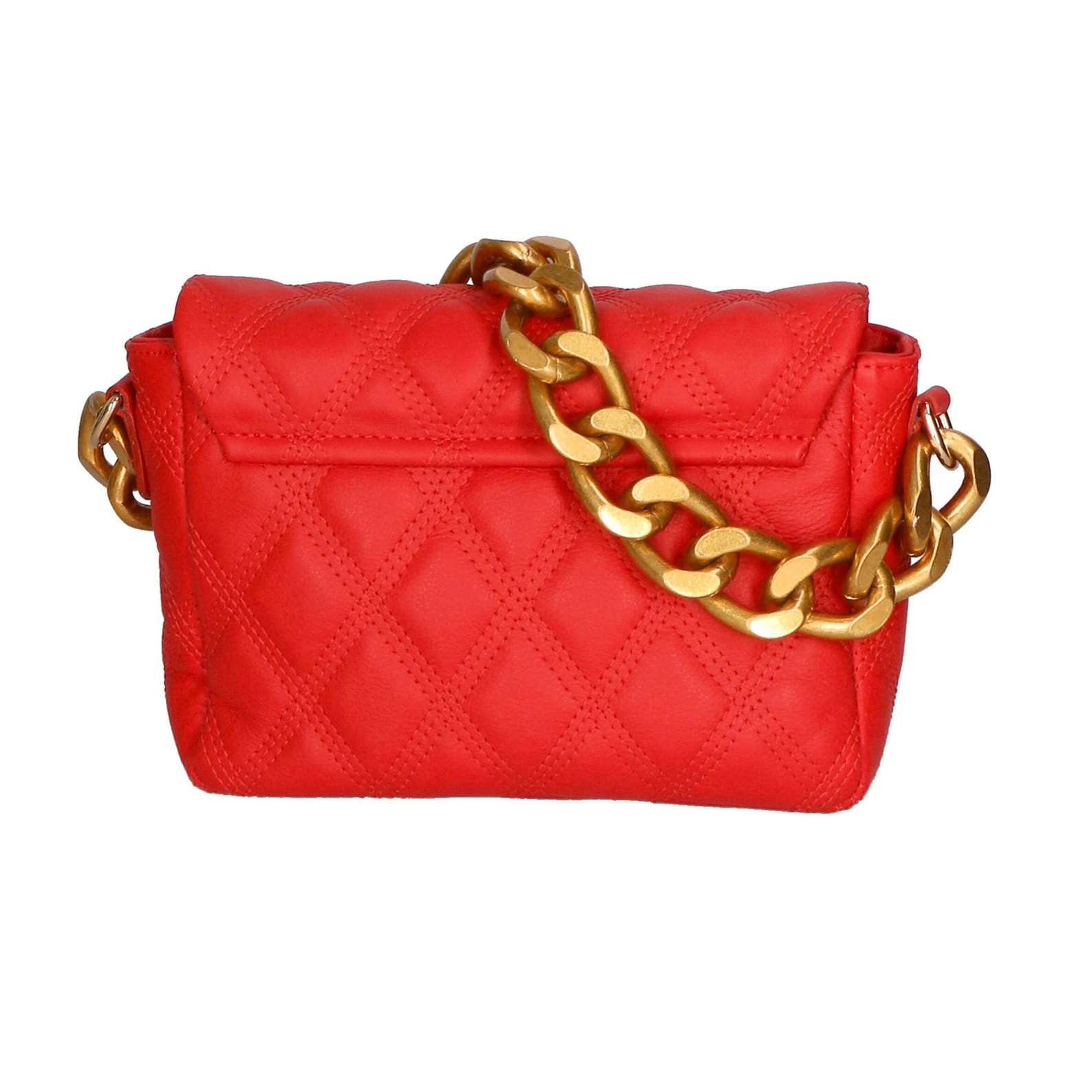 Borsa a mano da donna - Modello Adriana - Vera pelle - 20.0 x 14.0 x 6.5 cm