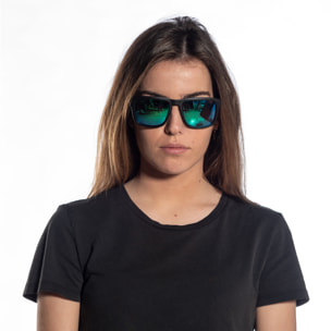 Gafas de sol OCEAN BIDART - Negro mate / Revo verde