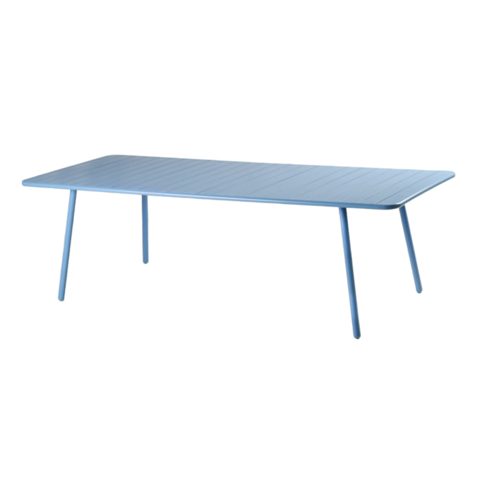 Table de jardin 10-12 places 234cm bleue EVORA