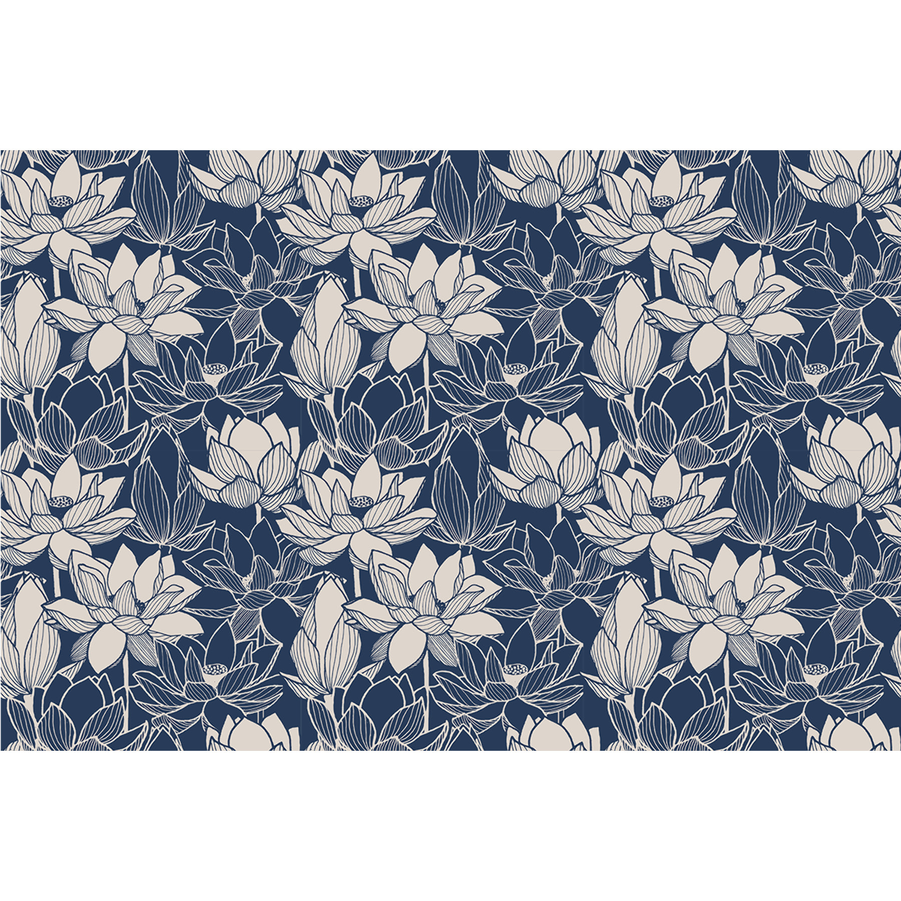 Sticker meuble tropical koriko 60 x 90 cm