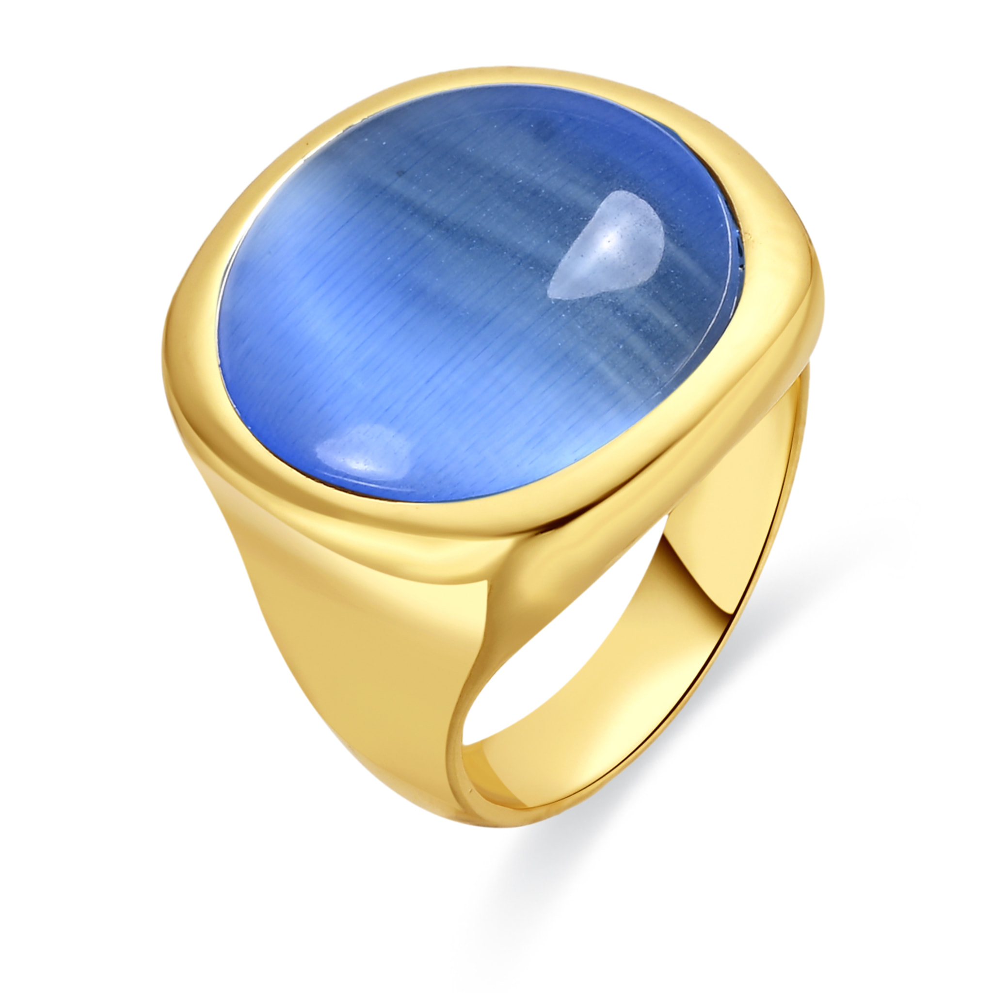 Anillo Uther acabado oro amarillo 18k