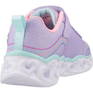 Zapatillas Niña de la marca SKECHERS  modelo HEART LIGHTS - RETRO Purple