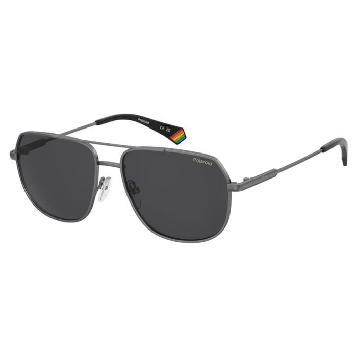 Gafas de Sol Polaroid PLD 6195/S/XN KJ1 Polarizadas de Metal Unisex 58 mm