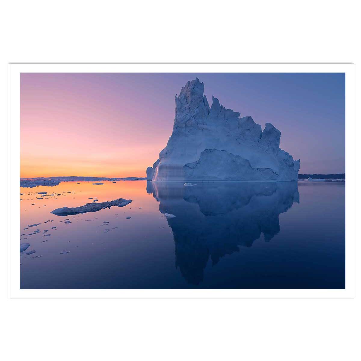 Poster iceberg disco Affiche seule