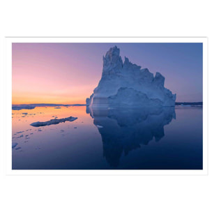 Poster iceberg disco Affiche seule