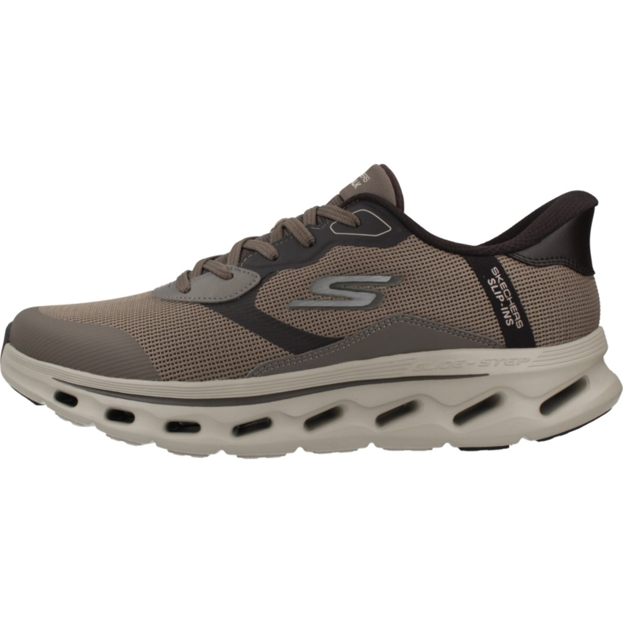 Sneakers De  Hombre Slip-ins Go Walk Glide Step 2.0 Zac Marron